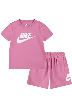 Nike ShortssÃ¦t - T-shirt/Shorts - Magic Flamingo
