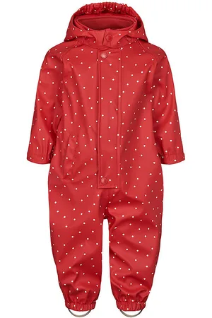Marmar Copenhagen Regndragt - PU - Orion - Red Dew Dot