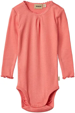 WHEAT Body l/Ã¦ - Rib - Lotta - Light Coral