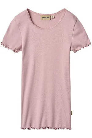WHEAT T-shirt - Rib - Katie - Lavender Mist