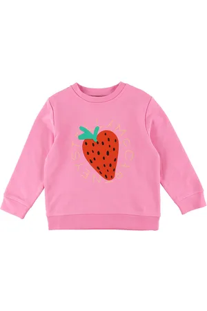 Stella McCartney Sweatshirt - Pink m. JordbÃ¦r