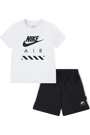 Nike ShortssÃ¦t - T-shirt/Shorts - Sort/Hvid