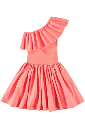 Molo Kjole - Rib - Chloey - Warm Coral