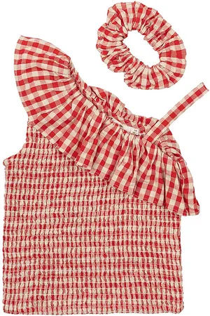 The New Top - TnNally - Poppy Red Check