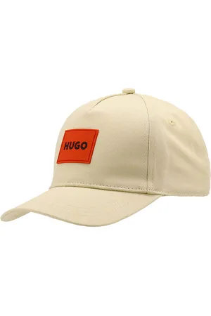 HUGO BOSS Kasket - Stone m. RÃ¸d