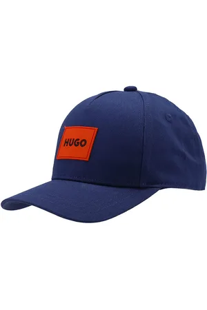 HUGO BOSS Kasket - Medieval Blue m. RÃ¸d