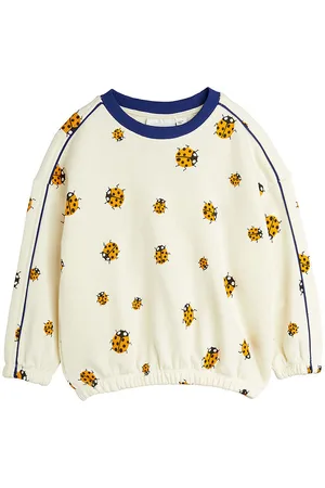 Mini Rodini Sweatshirt - Ladybugs - Off White
