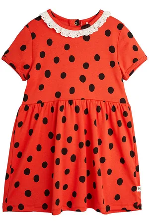 Mini Rodini Kjole - Dots - RÃ¸d