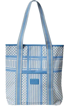 LALA BERLIN Shopper - Tote Carmela 2.0 - Heritage Stripe Blue