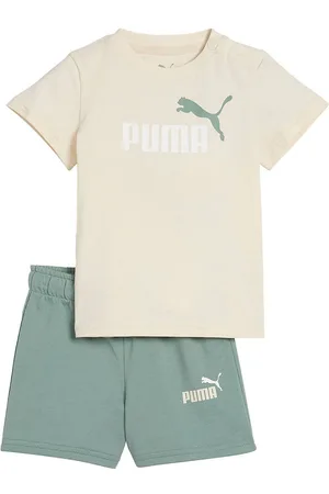 PUMA ShortssÃ¦t - Minicats Ess Inf - Alpine Snow