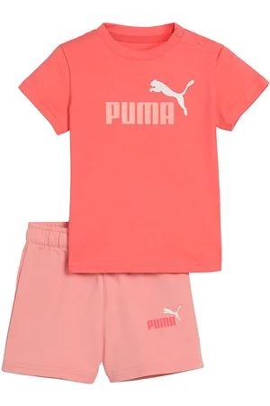 PUMA ShortssÃ¦t - Minicats Ess Inf - Peach Frost