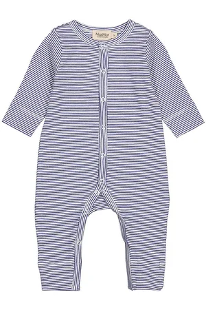Marmar Copenhagen Heldragt - Rib - Modal - Rukana - Blue Stripe