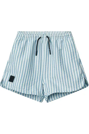 Liewood Badeshorts - Aiden - Y/D Stripe Riverside/Creme De La Cr
