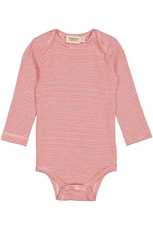 Marmar Copenhagen Body l/Ã¦ - Rib - Modal - Ben - Red Stripe
