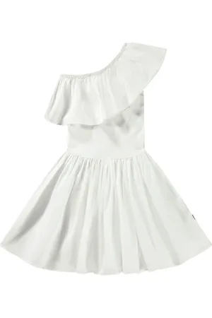 Molo Kjole - Rib - Chloey - Crisp White