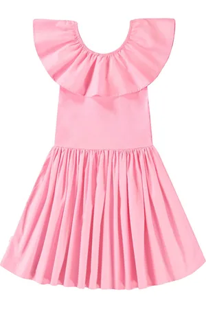 Molo Kjole - Rib - Christal - Pink Limonade
