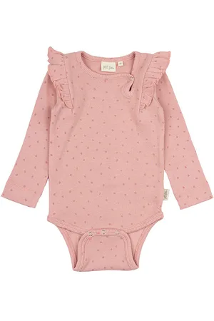 Petit Piao Body l/Ã¦ - Rib - Modal - Bright Rose