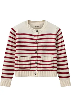 Sofie Schnoor Cardigan - Strik - Off White/RÃ¸d