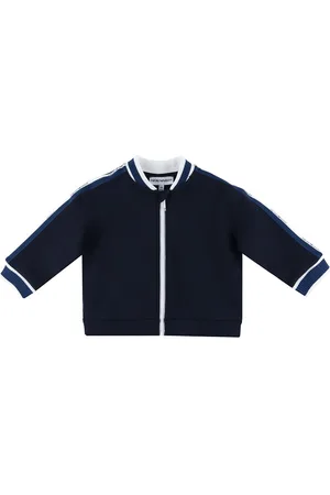 Emporio Armani Cardigan - Navy m. Hvid