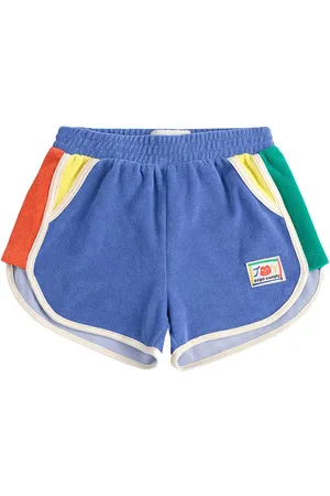 Bobo Choses Shorts - Smiling Color Block - BlÃ¥