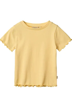 WHEAT T-shirt - Rib - Alicia - Golden Yellow