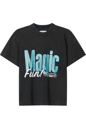 Mads Norgaard T-Shirt - Tristi - Sort/BlÃ¥ m. Glimmer