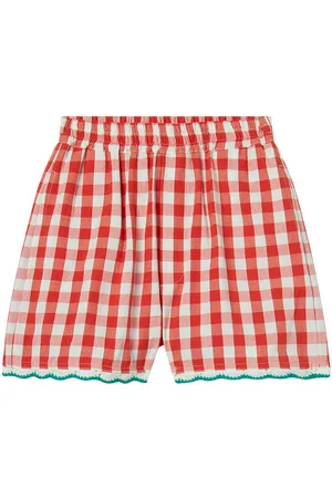 Stella McCartney Shorts - Rosso/Hvidternet