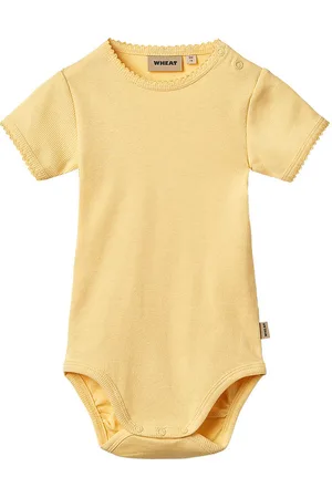 WHEAT Body k/Ã¦ - Rib - Lace - Elisa - Golden Yellow
