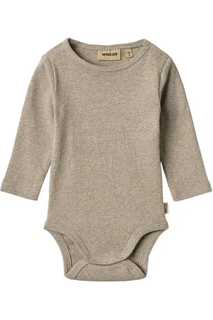WHEAT Body l/Ã¦ - Rib - Spencer - Gravel Melange