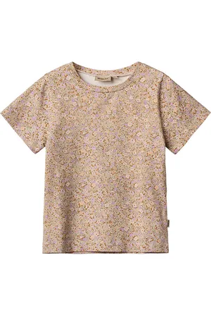 WHEAT T-shirt - Manna - Lilac Flower Meadow