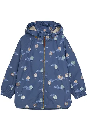 EN FANT Sommerjakke - Vintage Indigo m. Luftballoner
