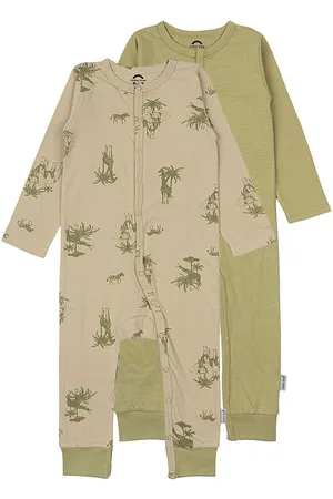 Mikk-Line Heldragt - 2-Pak - Gray green