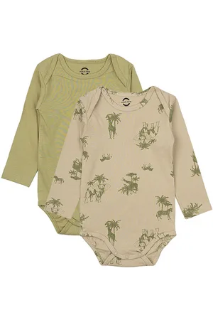 Mikk-Line Body l/Ã¦ - 2-Pak - Gray Green
