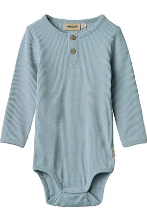 WHEAT Body l/Ã¦ - Rib - Benny - Calm Blue