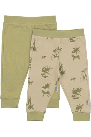 Mikk-Line Leggings - 2 pak - Gray Green