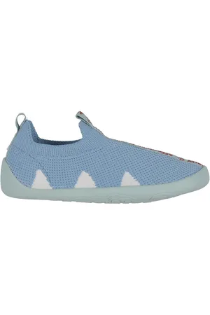Affenzahn Sko - Slipper Knit Flinky Shark - BlÃ¥