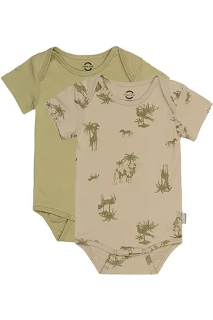 Mikk-Line Body k/Ã¦ - 2 Pak - Gray green
