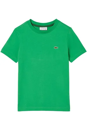 Lacoste T-Shirt - Green m. Logo