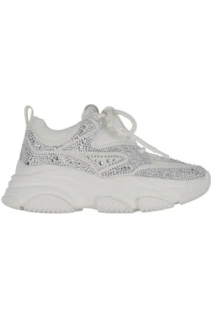Steve Madden Sko - Jprivy - White Rhinestone
