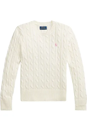 Ralph Lauren Bluse - Strik - Hvid