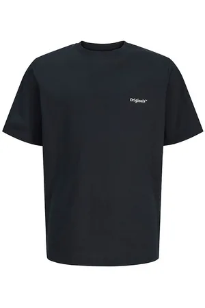 JACK & JONES T-shirt - JorParos - Black/YELLOW CLAM