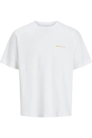 JACK & JONES T-shirt - JorParos - Bright White/BANDANA