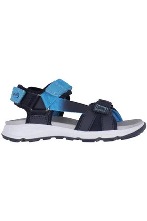 Superfit Sandaler - Criss Cross - BlÃ¥/Tyrkis GrÃ¸n