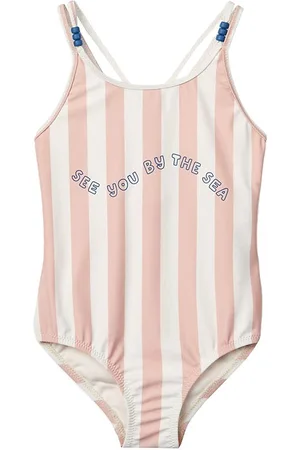 Liewood Badedragt - Suma - Stripe Sorbet Rose/Creme De La Creme