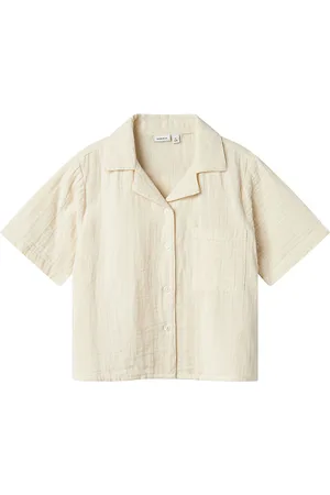 NAME IT Skjorte - Noos - NkfJasmin - Summer Sand