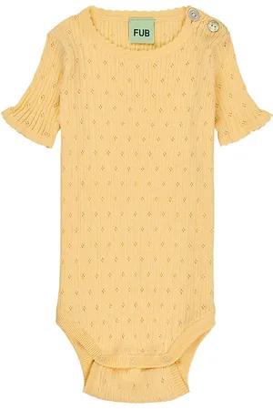 FUB Body k/Ã¦ - Rib - Pointelle - Vanilla