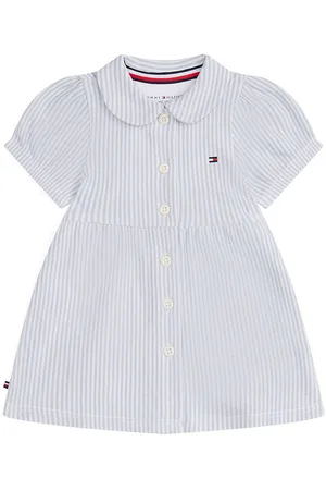 Tommy Hilfiger Kjole - Ithica - Breezy Blue/Stripes