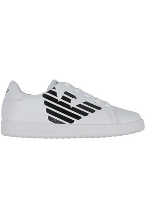EA7 Sko - Triple White/Sort