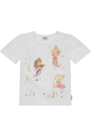 Hust and Claire T-shirt - Alma - White m. Glitter