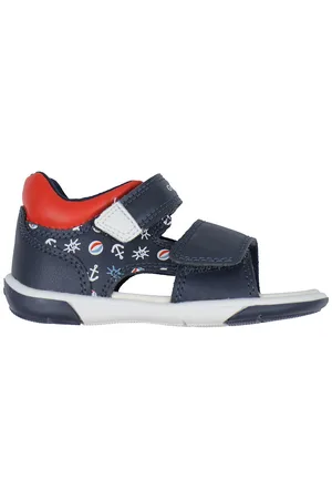 Geox Sandaler - Zapito - Navy/RÃ¸d